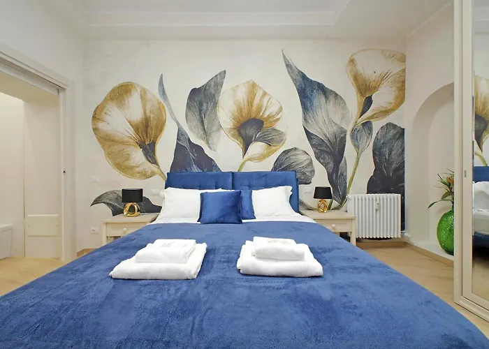 4bnb - Ottaviano Vatican Flat - Blue Apartment *